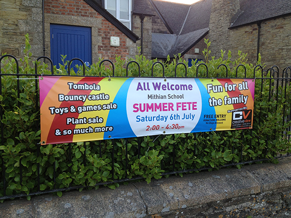 Summer Fete Banner