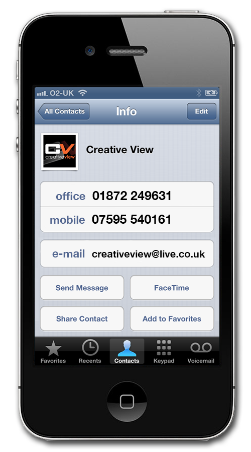 contact - Creative View Limited
